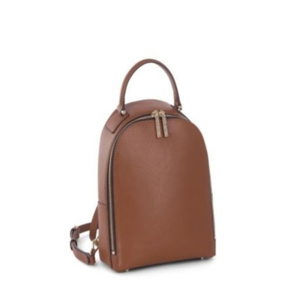 Celine Dion Collection Leather Triad Small Backpack